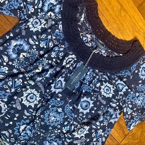 NWT: Lucky Boho Shirt ( small) - Navy
